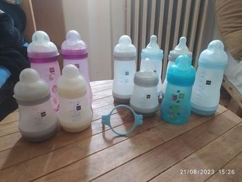 Lot biberons
