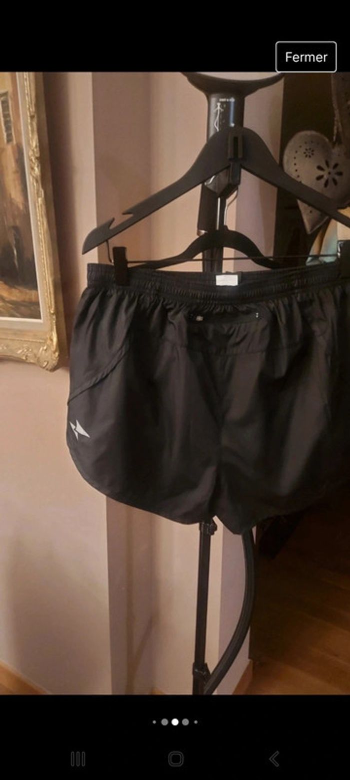 Short de course homme noir Shamp  L 52/54 - photo numéro 4