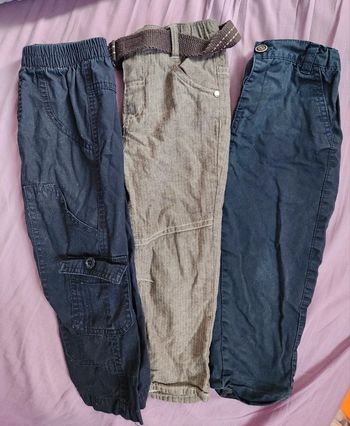 Lot pantalons taille 24 mois