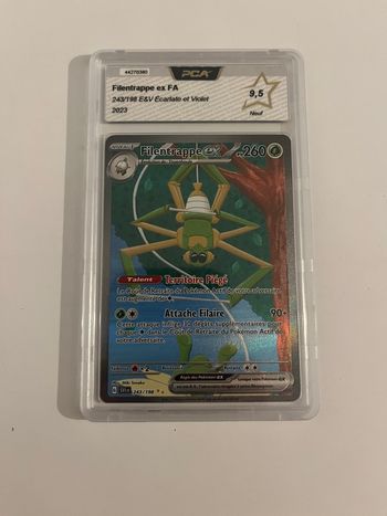 Carte Pokémon Filentrappe 243/198 PCA 9,5