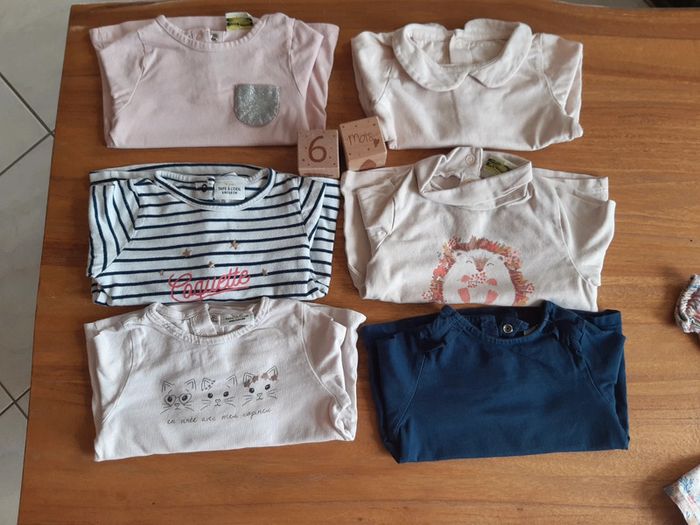 Lot maillot à manche longue