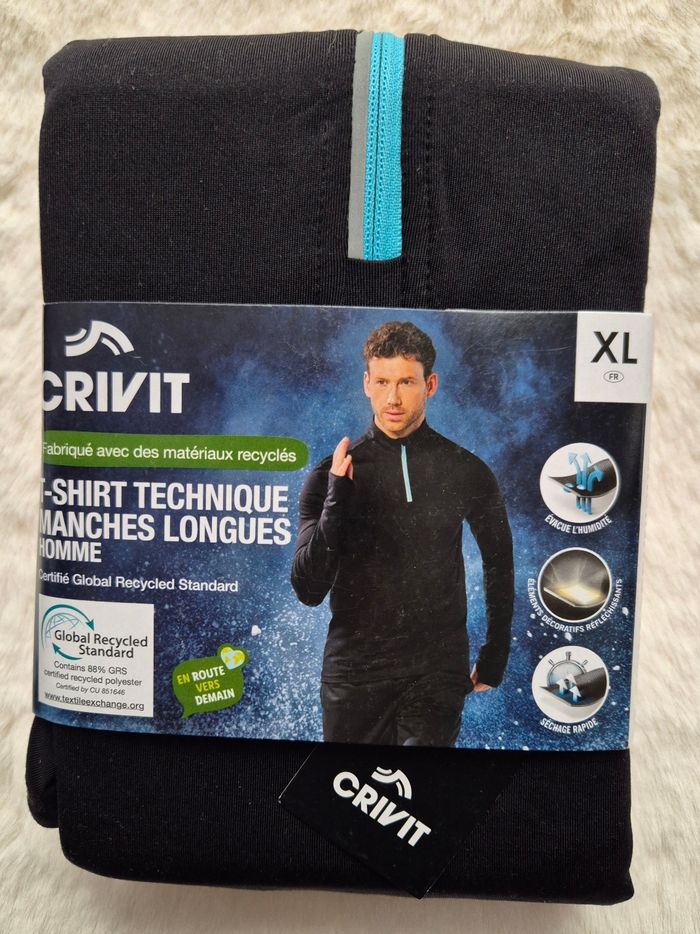 T-shirt technique manches longues