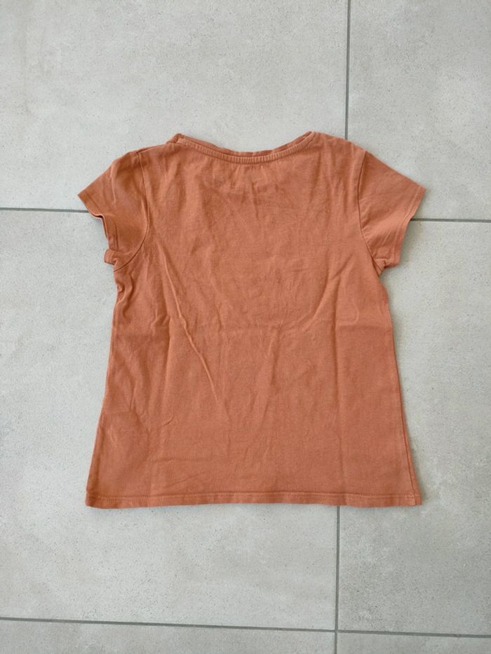 Tee-shirt brun - Taille 5 ans - photo numéro 2