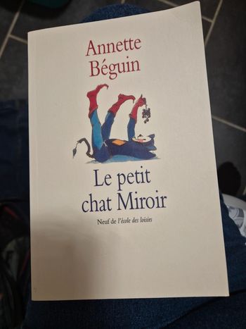 Livre le petit chat miroir