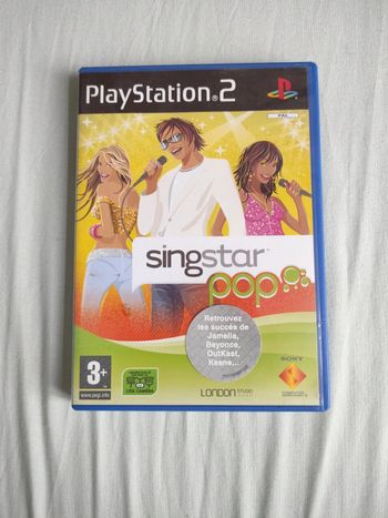 Jeu PS2 SingStar Pop