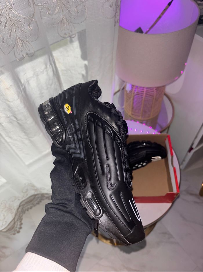 Nike Air Max Plus 3 Leather Black – Neuf avec boîte - photo numéro 6