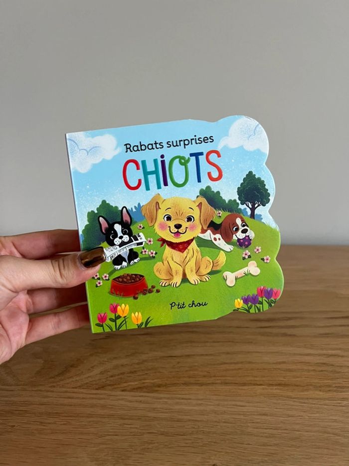 Livre Rabats surprises : Chiots - photo numéro 2