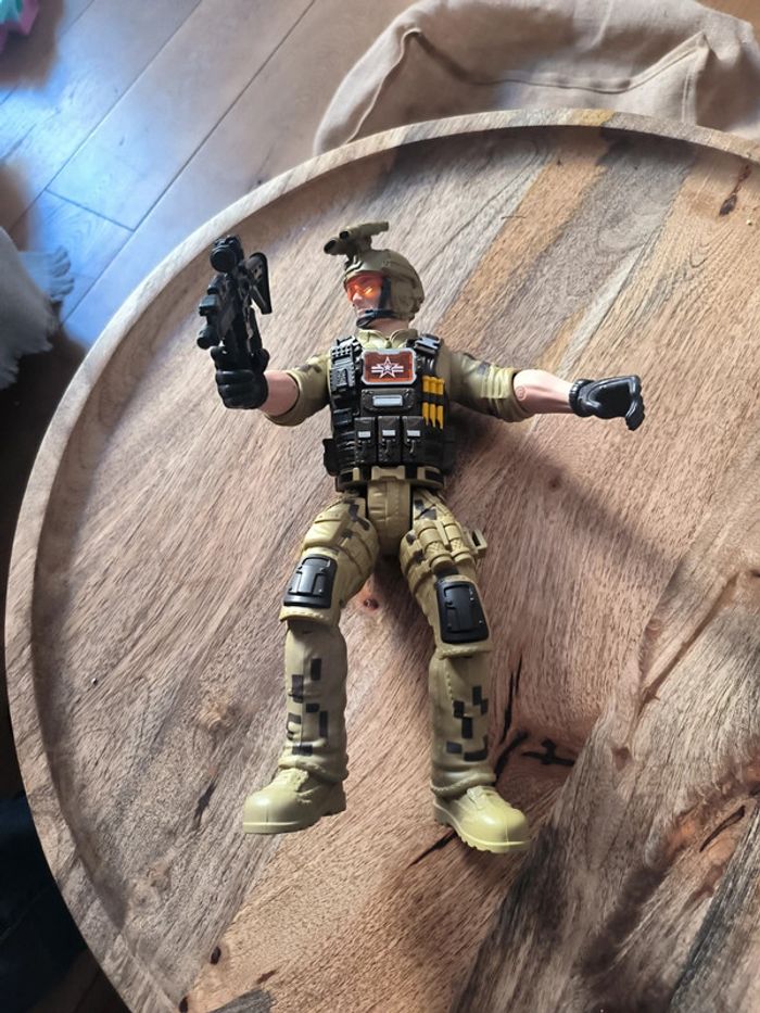 Lot de deux figurine militaire action man - photo numéro 2