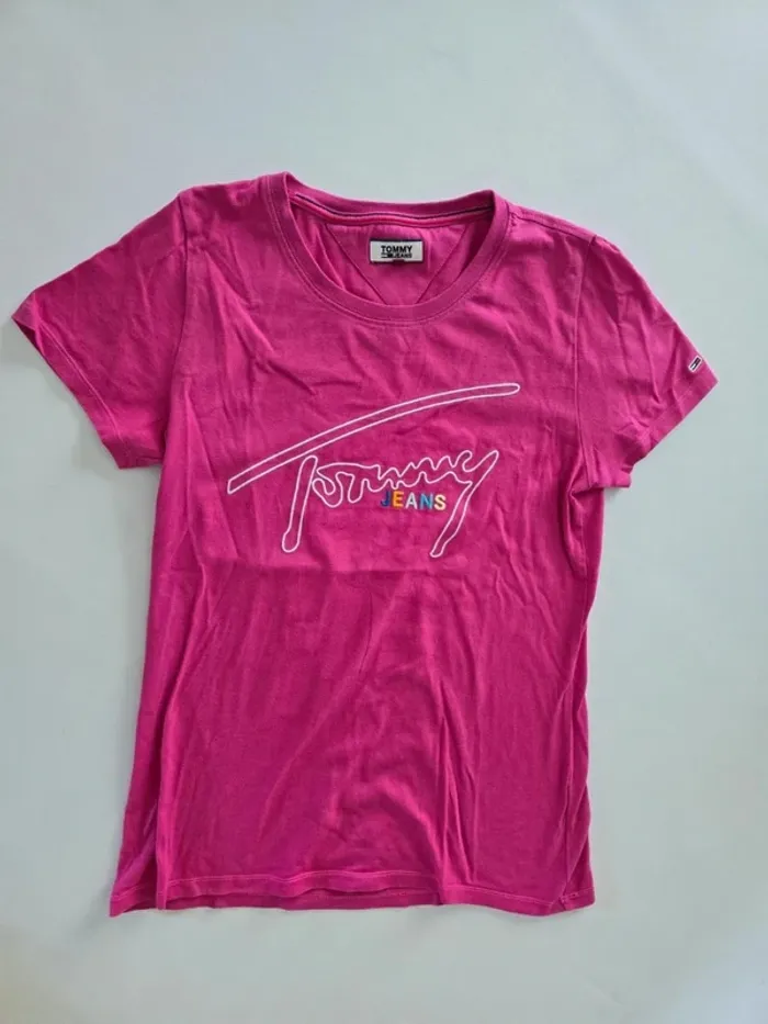 Tee shirt rose tommy