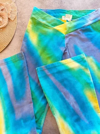 Pantalon jambes évasées