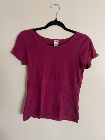 T-shirt de sport rose