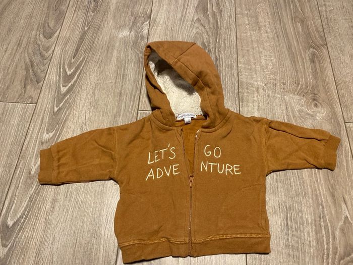Sweat à capuche garçon 6 mois Verbaudet