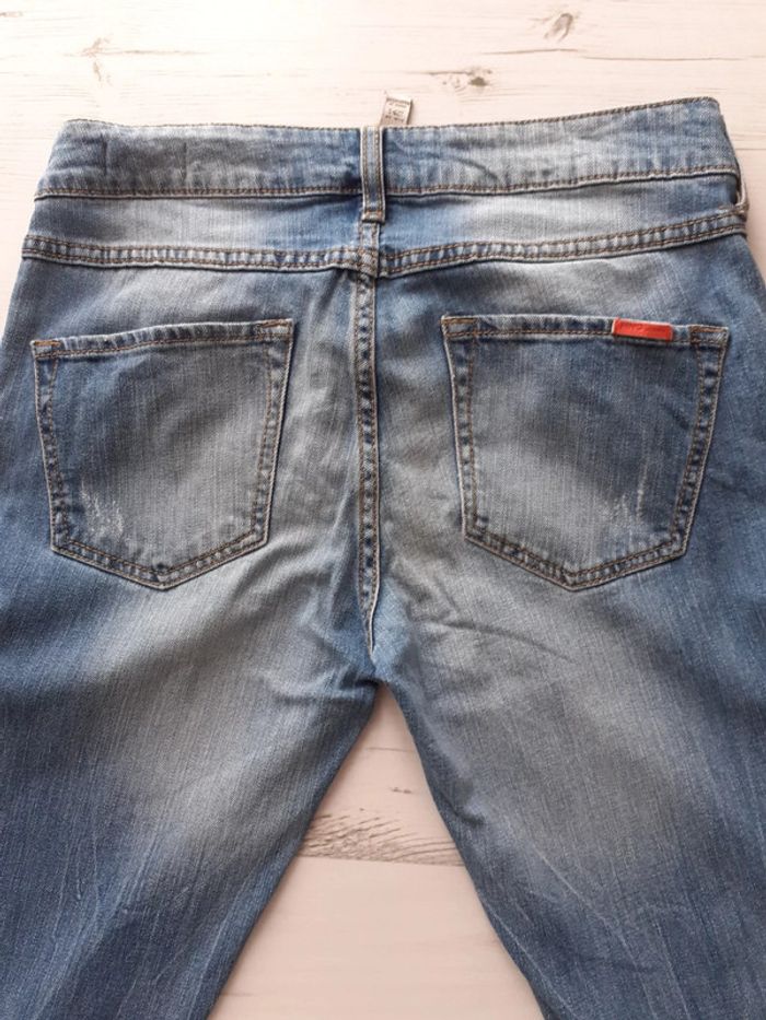 Jean femme Taille 38 Mango bleu Super slim - photo numéro 6