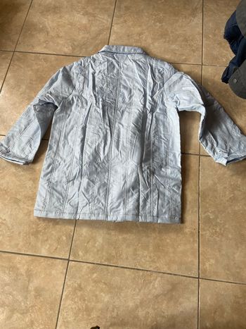 Veste matelassé bleu ciel 