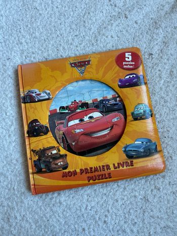 Livre puzzle cars