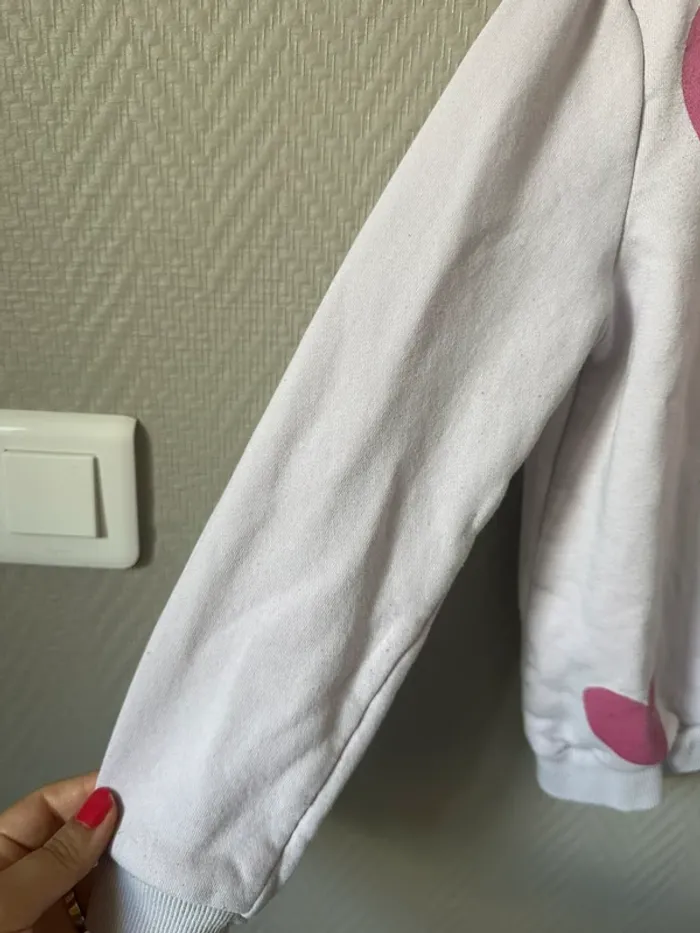 Pull Sweat cœur 8 ans - photo numéro 10