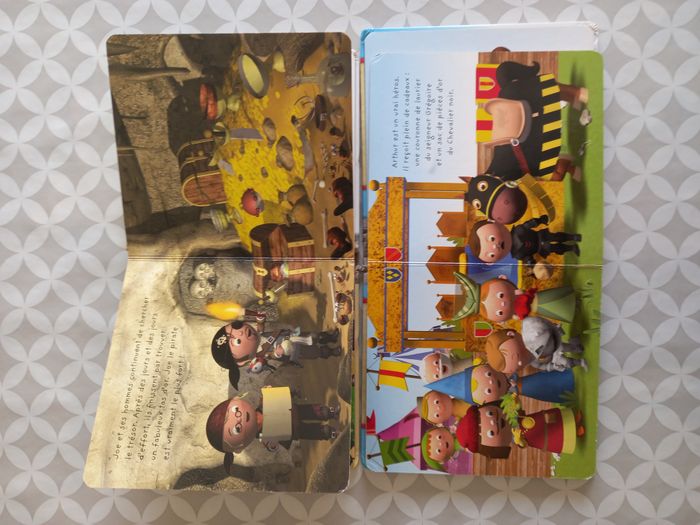 Lot 2 livres P’tit Garçon / P’tit Héros – Le Pirate & Le Chevalier - photo numéro 4