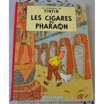 Tintin les cigares du Pharaon EO belge B15 1955