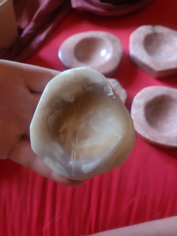 Vide poches marbre poli
