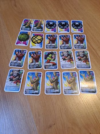 Carte Marvel de 40 à 49