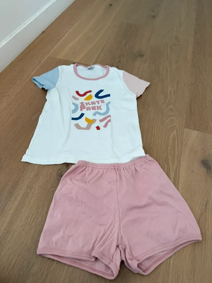Pyjama short petit bateau 6 ans