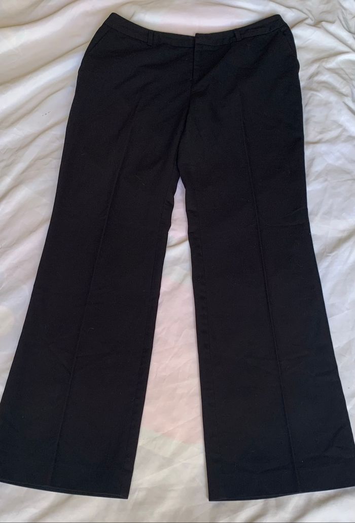 Pantalon femme La Redoute noir Taille 44 polyviscose