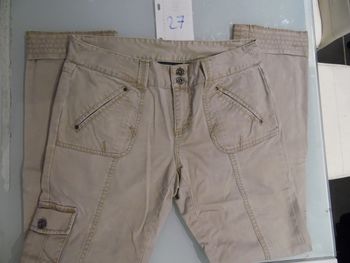 jeans beige kiabi taille 40