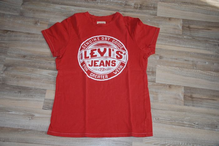 T-shirt rouge levi's 14 ans
