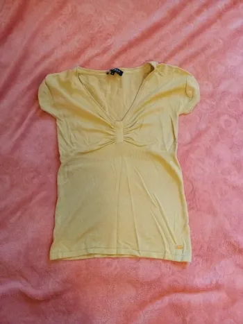 T-shirt vert taille 38 /S