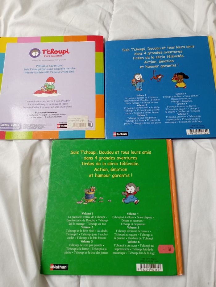 Lot 3 livres T'choupi 7€ - photo numéro 3