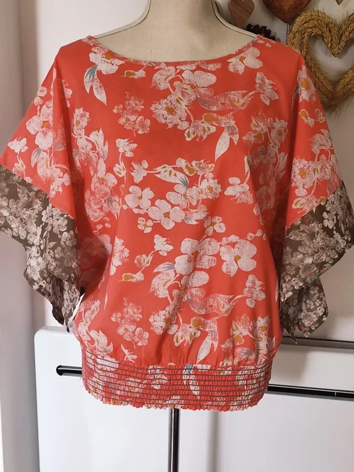 🍄 blouse manches papillon 🦋