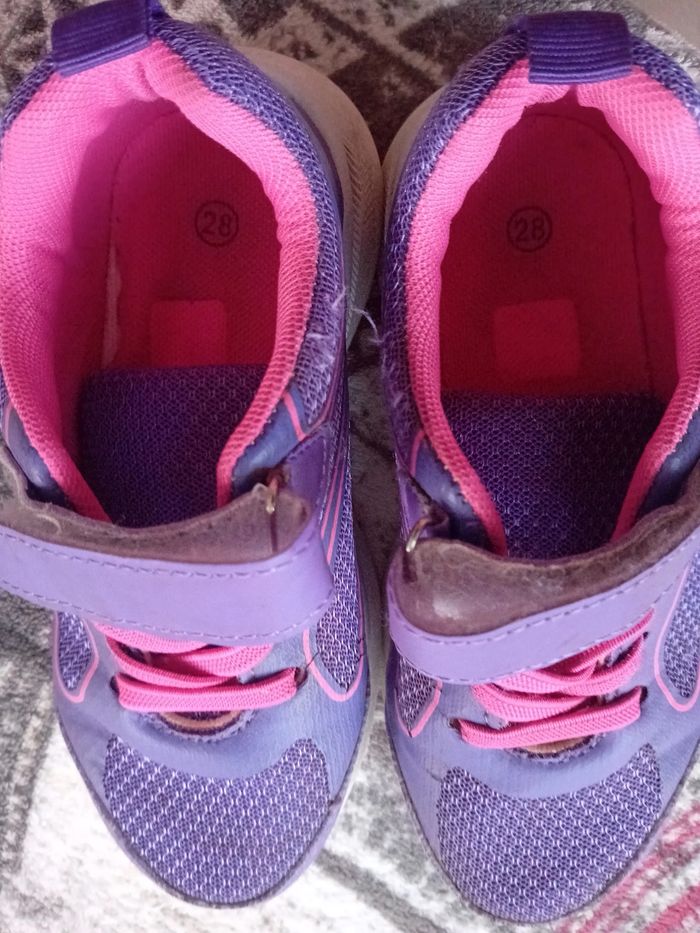 Baskets violettes en taille 28 - photo numéro 6