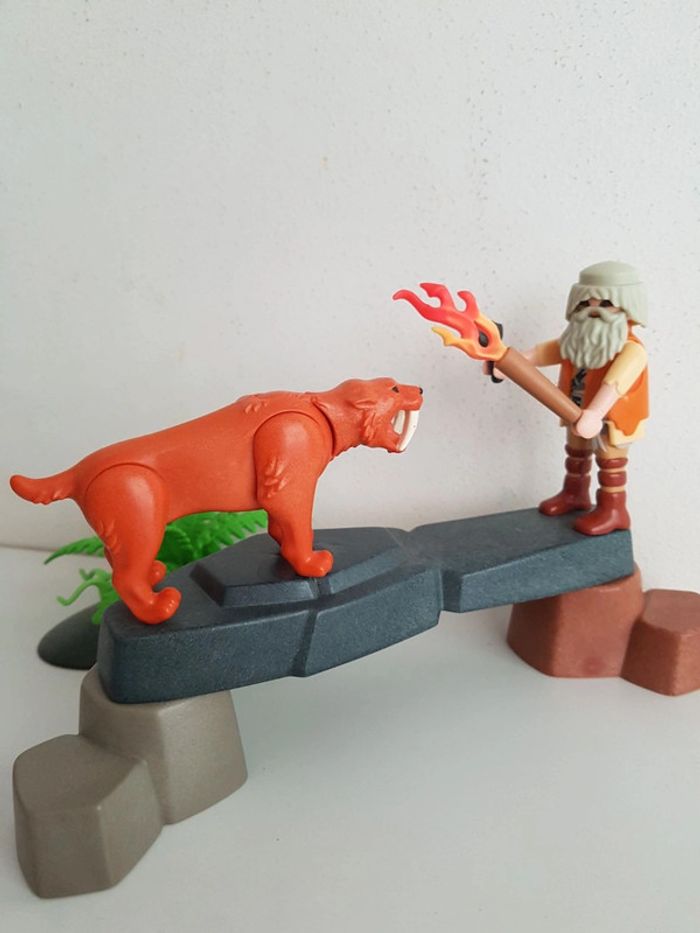 Chasseur préhistorique, mammouth, dent de sabre Playmobil history - photo numéro 4