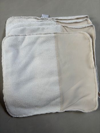 Lot 4 inserts microfibre hamac taille 2