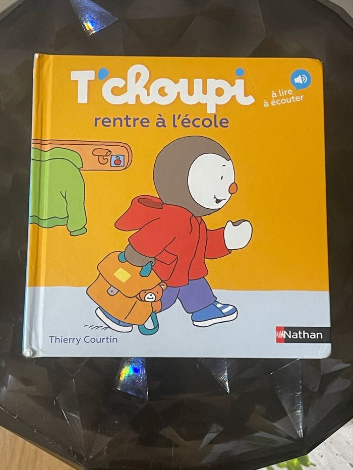 Livre tchoupi rentre à l’école
