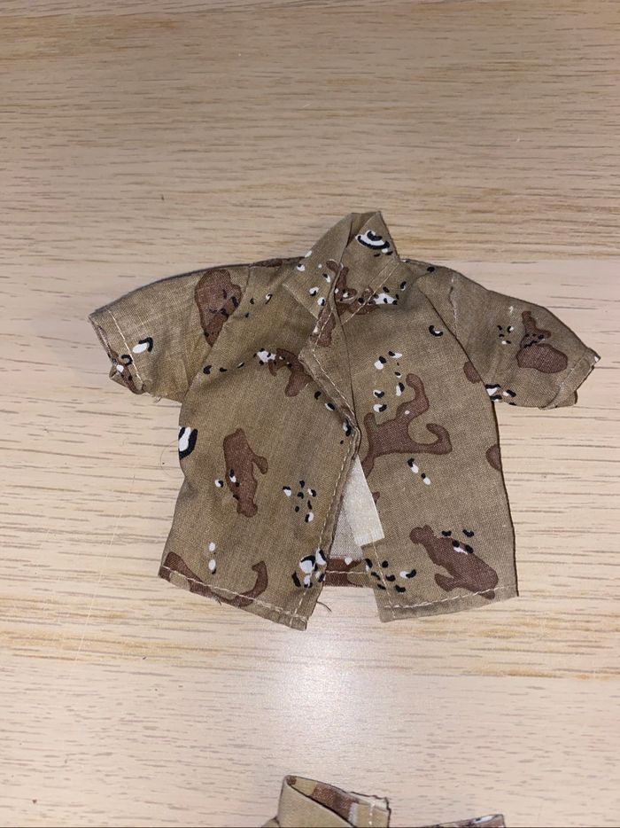 GI Joe tenue militaire short veste jacket army duke - photo numéro 3