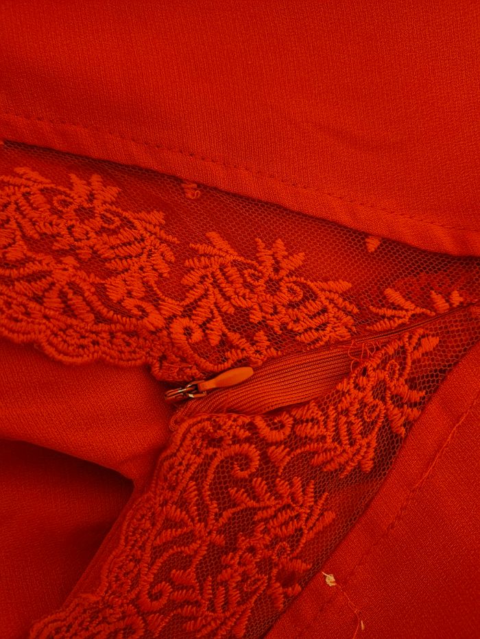 Combishort taille S orange corail - photo numéro 3