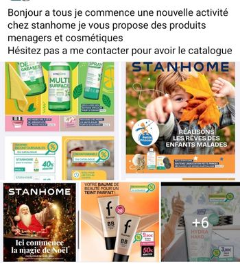 Produits stanhome et cosmétiques