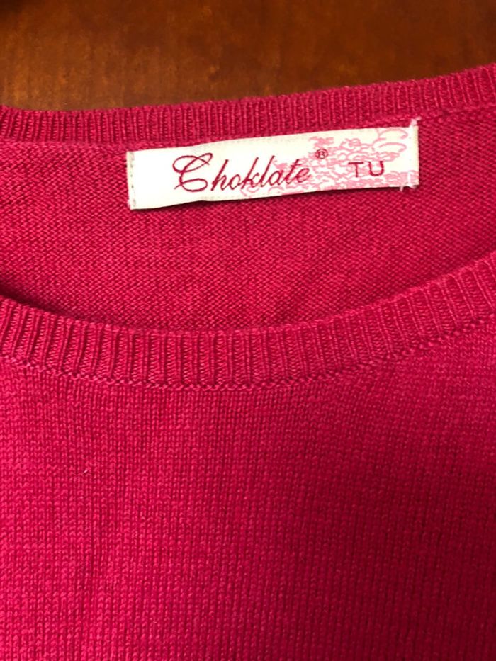 Pull ailes taille unique Choklate - photo numéro 3