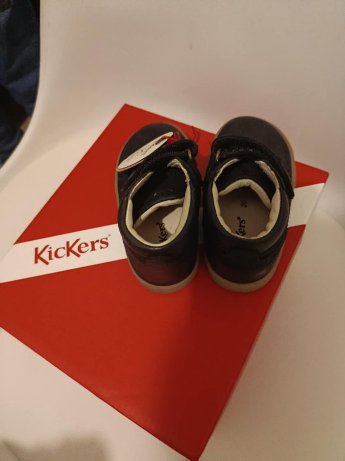 Bottines kickers en cuir taille 20 - photo numéro 3