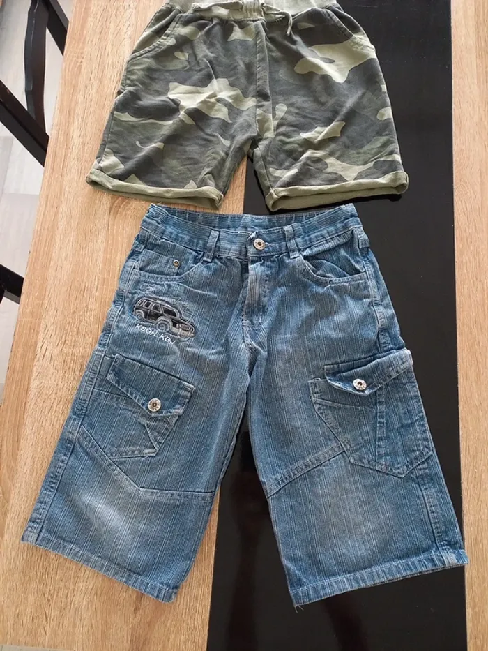 Lot 2 shorts garçon 8 ans - photo numéro 3