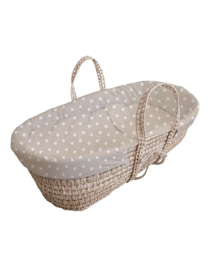 Couffin de bébé en fibre naturel