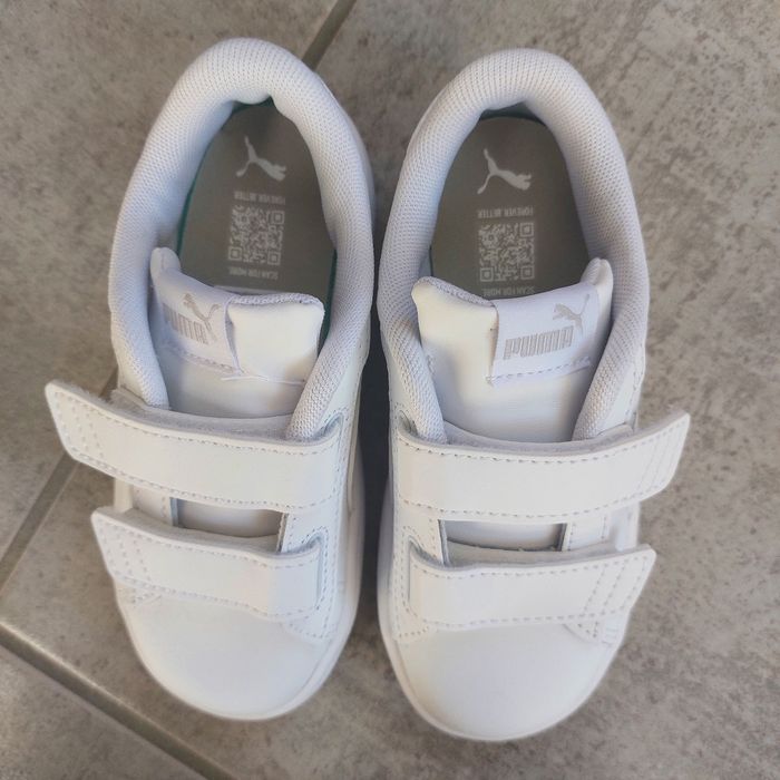 Baskets puma neuves blanches pointure 26 - photo numéro 6