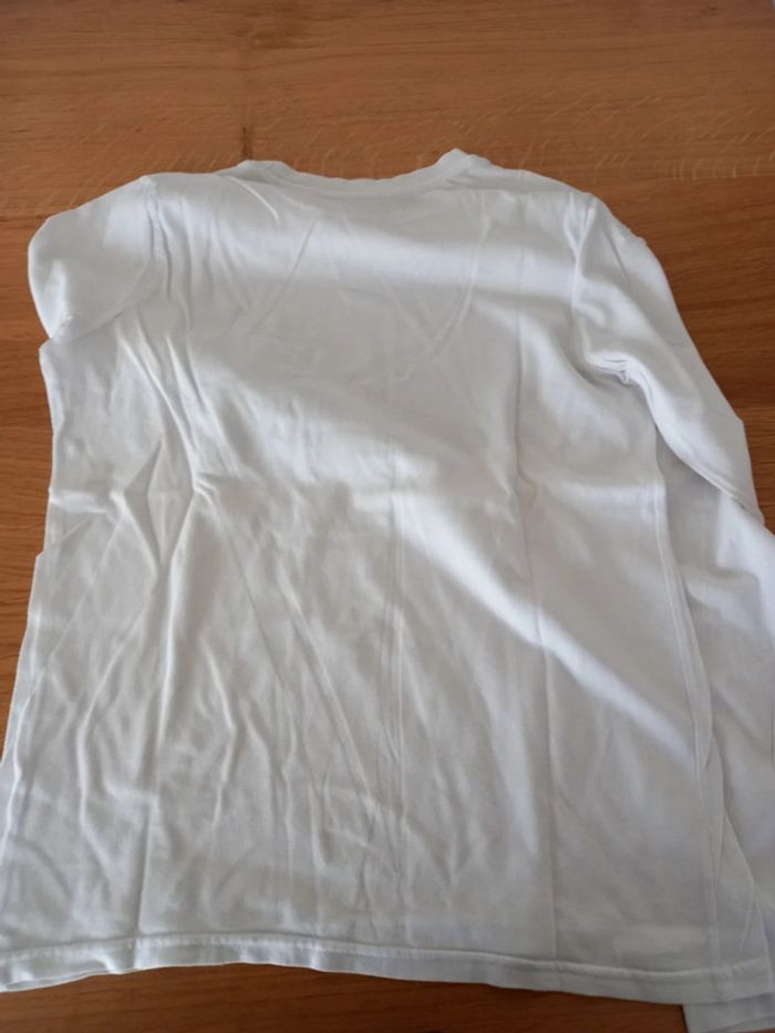 Maillot manches longues blanc - photo numéro 3