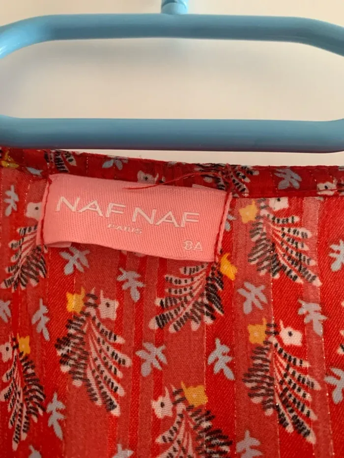 Robe rouge Naf Naf - photo numéro 3