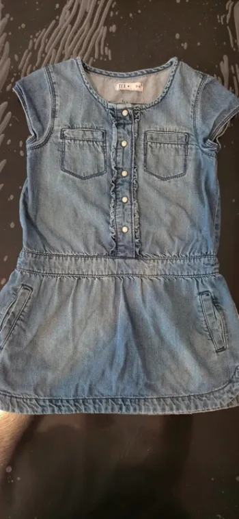 Robe en jeans TEX 3/4 ans
