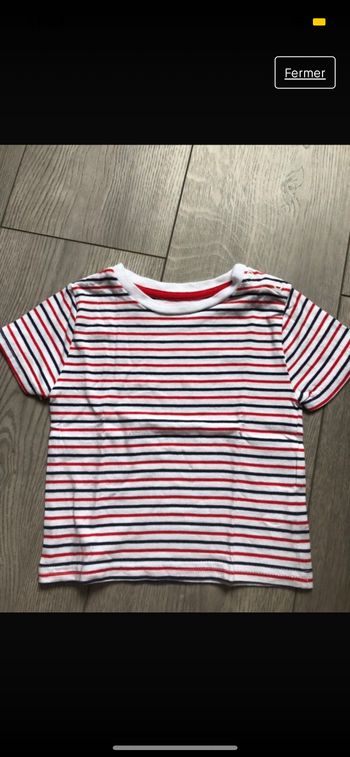 T-shirt 6/9 mois