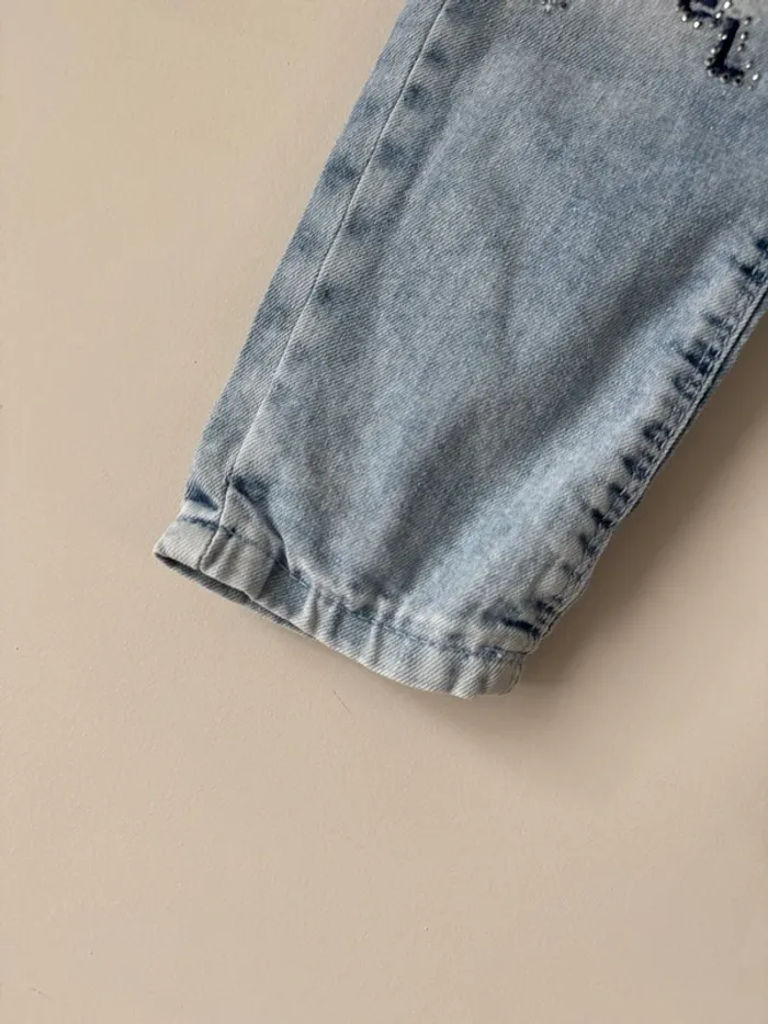 👖 jeans - fille - 4 ans - perle - class - bon état - photo numéro 5
