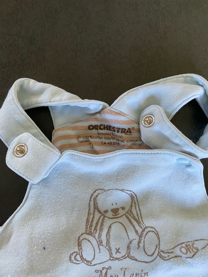 Deux salopettes 3 mois - photo numéro 3