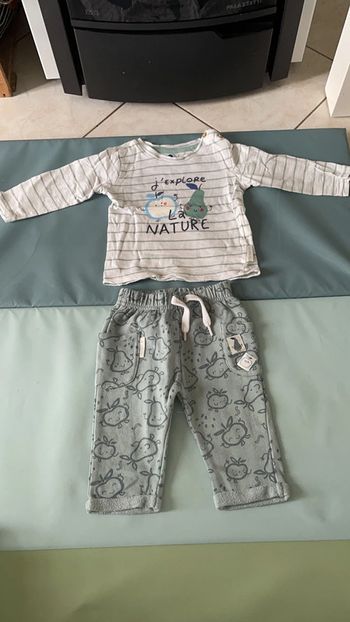 Ensemble de jogging 12 mois